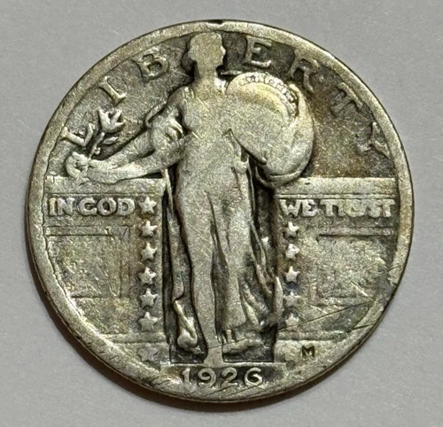 1926 Standing Liberty Quarter 25¢ (90% Silver)