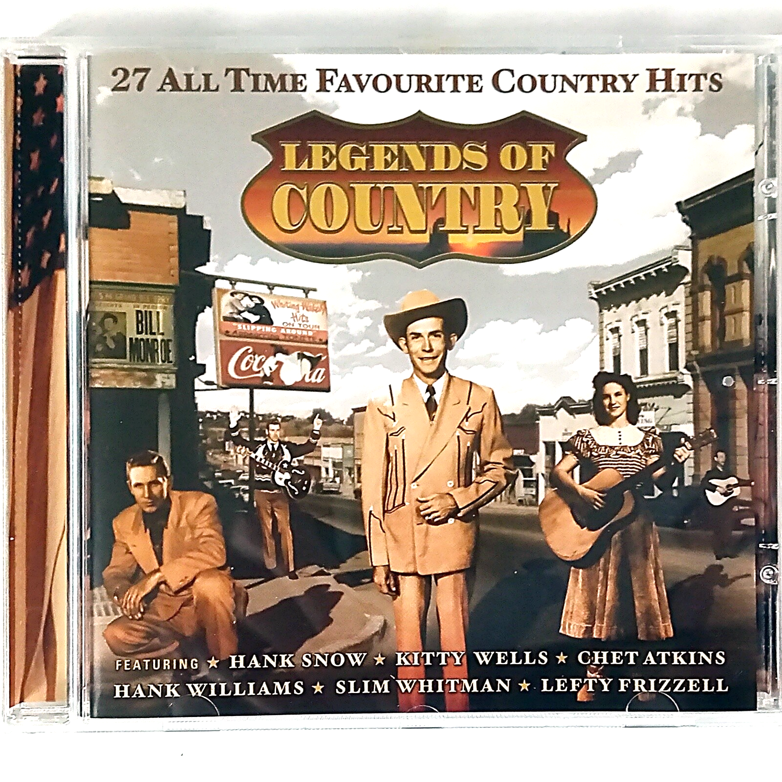 Legends of Country - 27 All Time Favourite Country Hits (CD Album, 2002 Prism)