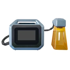 20W / 30W Battery Handheld Metal Fiber Laser Marking Machine Engraving Pinter