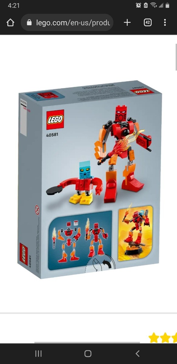 BIONICLE® Tahu and Takua. 40581 Lego Set | eBay