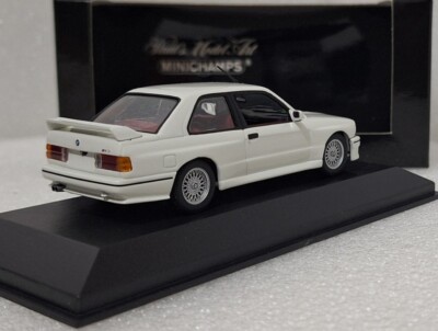 BMW M3 E30 1987 White 1:43 Minichamps 430020304 EXTREMELY RARE