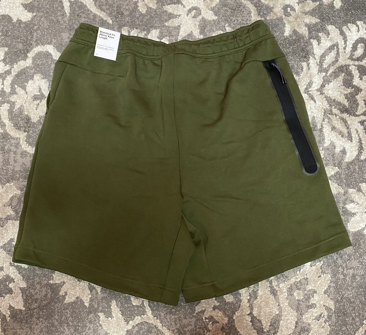 Nike Sportswear Tech Fleece Shorts Men Sz XL Rough Green Olive CU4503-326  NEW!!! | eBay