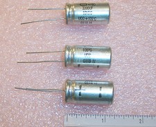 QTY 10 3300uf 10V 105' RADIAL LOW IMPEDANCE ELECTROLYTIC 678D338M010EN2D UCC