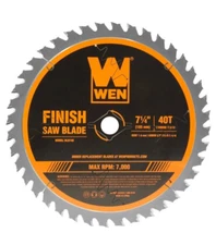 7.25-Inch 40-Tooth Carbide-Tipped Professional Finish Saw Blade