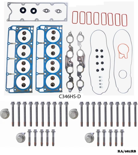 Jeu de Joints Culasse pour Chevrolet Corvette 5.7 L. OHV 2004-2004 Ra / 081RB - Photo 1/5