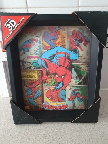 The Amazing Spider-Man Framed 3d Picture - Picture 2 of 2