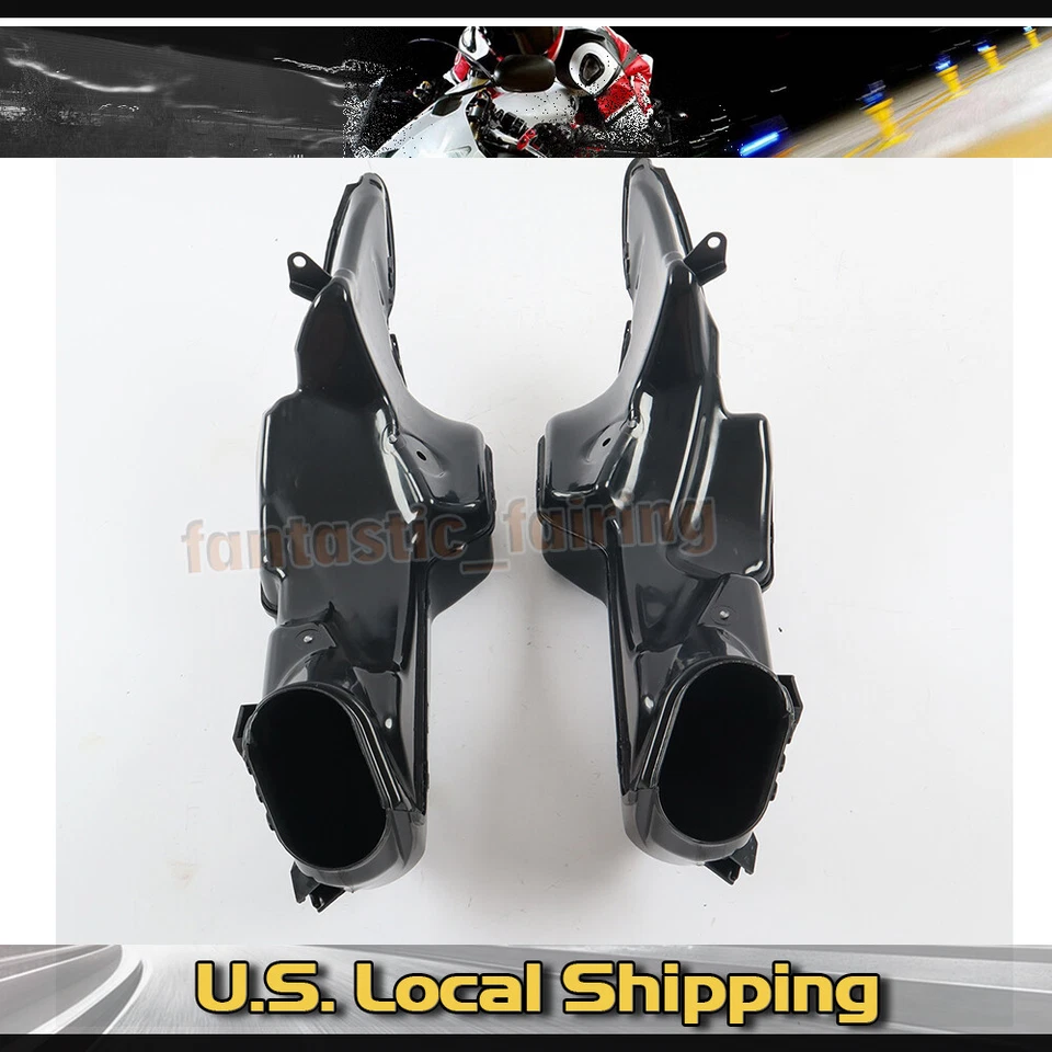 ABS Ram Air Intake Tube Ducts Duct For Suzuki GSXR 600 750 GSXR600 2008-2010 09 Foto 3 de 4