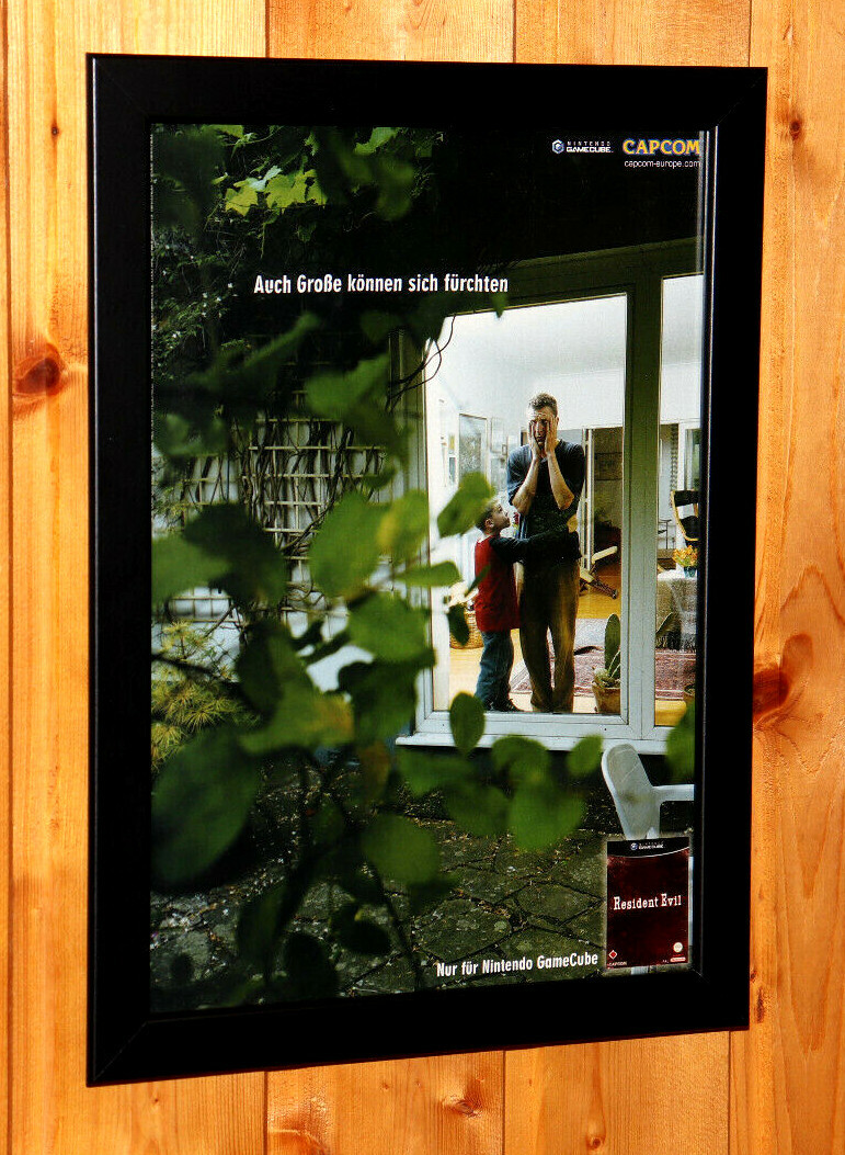 ゲームキューブ バイオハザード resident evil 販促 ポスター 美品 Capcom Resident Evil Biohazard Poster | 1996 | PS1 | 80x58cm