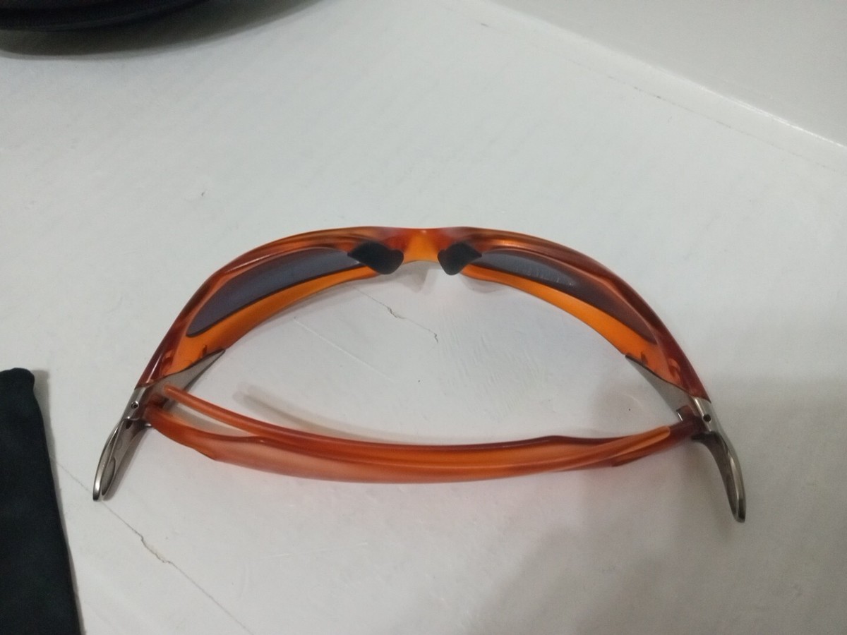 Oakley Scar Persimmon Orange Black Iridium 04-551 RARE | eBay Oakley Scar Persimmon Orange Black Iridium 04-551 RARE | eBay