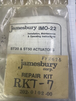 Jamesbury RKT-7 Valve Actuator Repair Kit ST20 & ST50 Actuators IMO 22