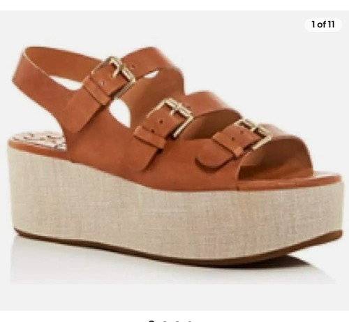 Chie Mihara Women's Olaf Slingback Platform Sandal Size 38 Made In Spain - Picture 6 of 6