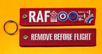 RAF100 RBF bestickte Anhänger/Gepäckanhänger - neu