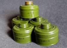 5pcs lot Soviet Russian gas mask filter GP-5 charcoal carbon canister respirator