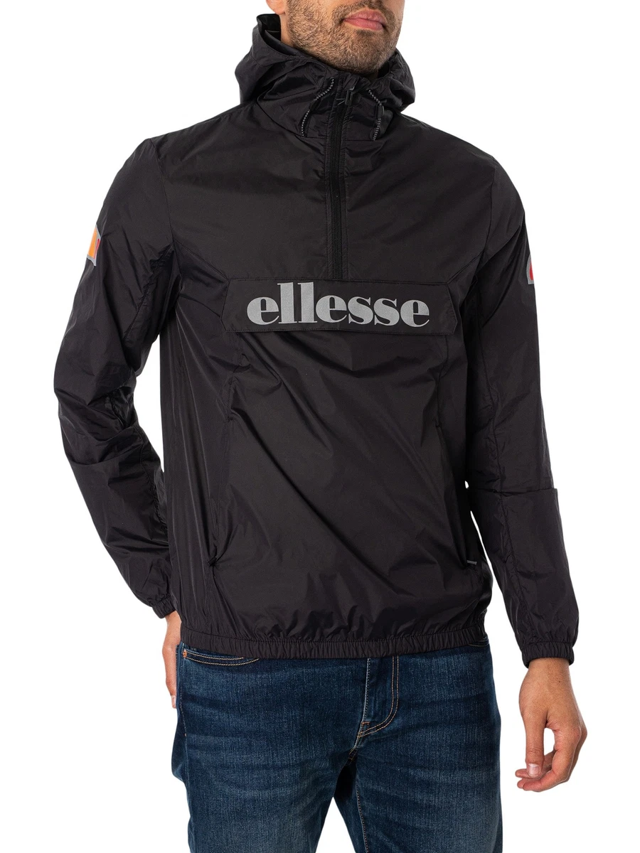 Ellesse clearance windbreaker black