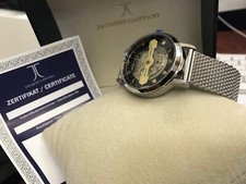 Jacques Cantani Automatikuhr FRESKO Unisex Skelettiert Japan Uhrwerk Glasboden