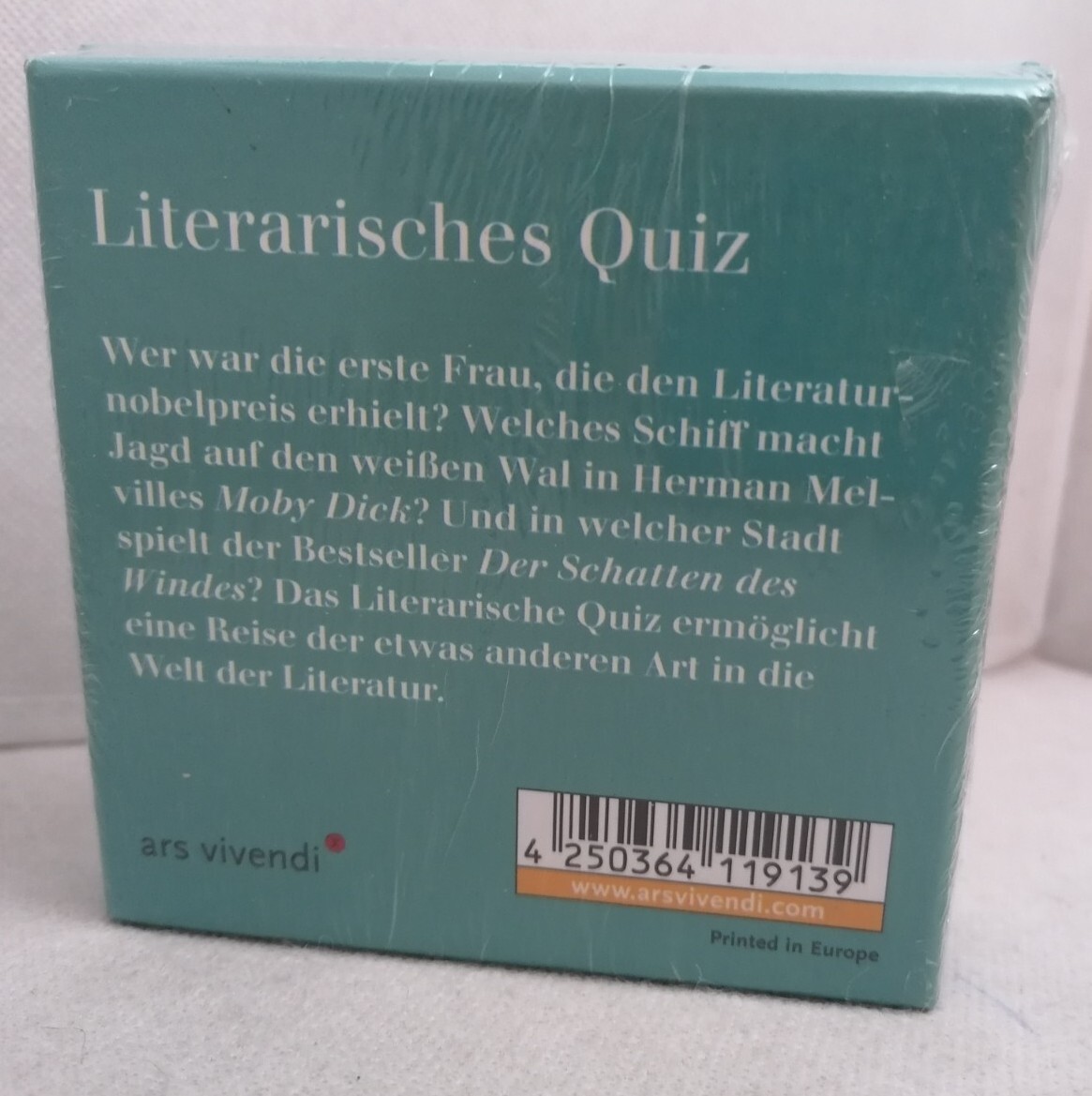 Thumbnail - S127 - Ars Vivendi - Literarisches Quiz - Neu