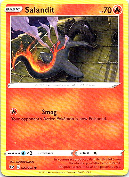 Salandit 027/202 Swsh01: Sword & Shield - 1 of 1