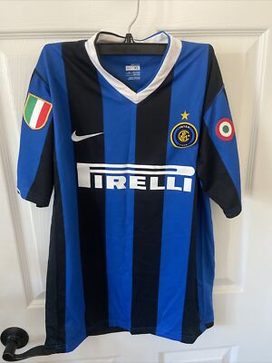 2006/2007 Inter Milan Home Jersey Youth XL | eBay