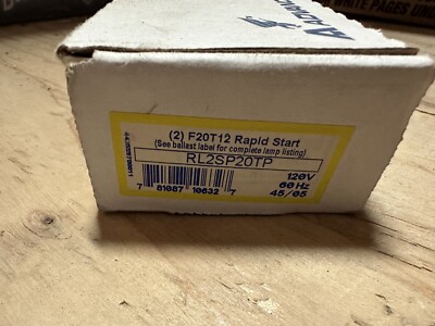 Advance RL-2SP20-TP Fluorescent Lamp Ballast NEW