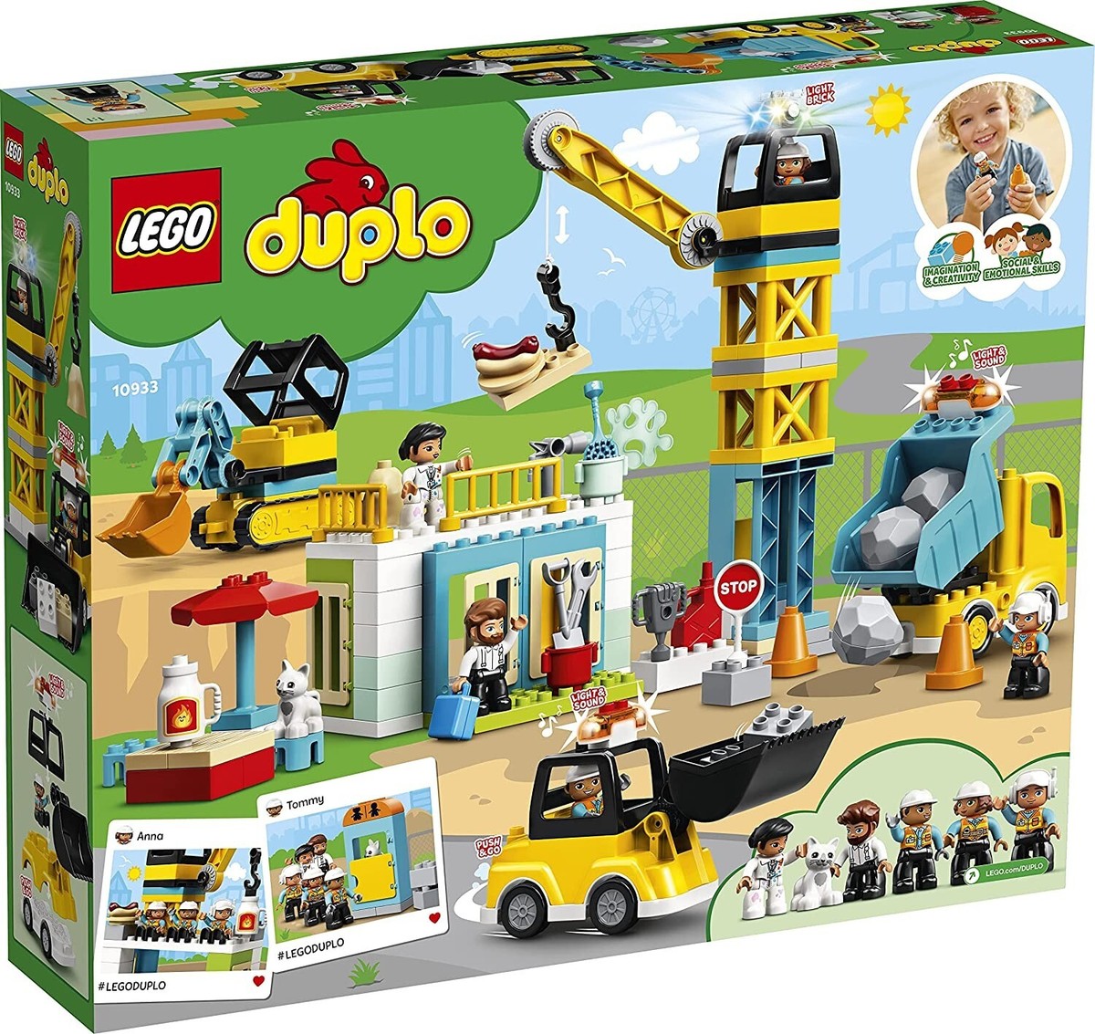 LEGO DUPLO: Tower Crane Construction (10933) for sale online