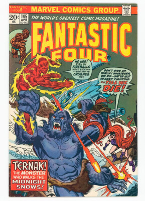 Fantastic Four 145 Ross Andru art and HIGH GRADE