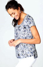 J. Jill  M  NEW Very Pretty Pure Jill High-Low Tee  NWT 1C3 