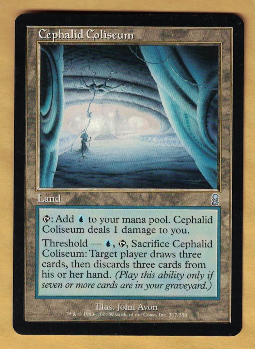 Cephalid Coliseum  (Odyssey,  Uncommon,  English,  2001)  LP