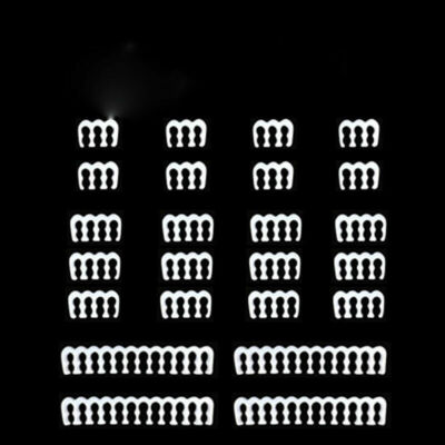 For Ryzen Graphics Card /motherboard /Module Cable Clips & Organizers (white) #E