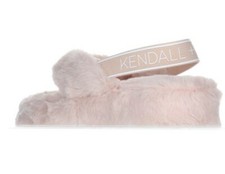 Women's Slippers Shayenne Faux Fur Thong Pink Slippers Size 9