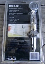NEW KOHLER 10101-CP CHROME KITCHEN FAUCET SIDESPRAY UNIT
