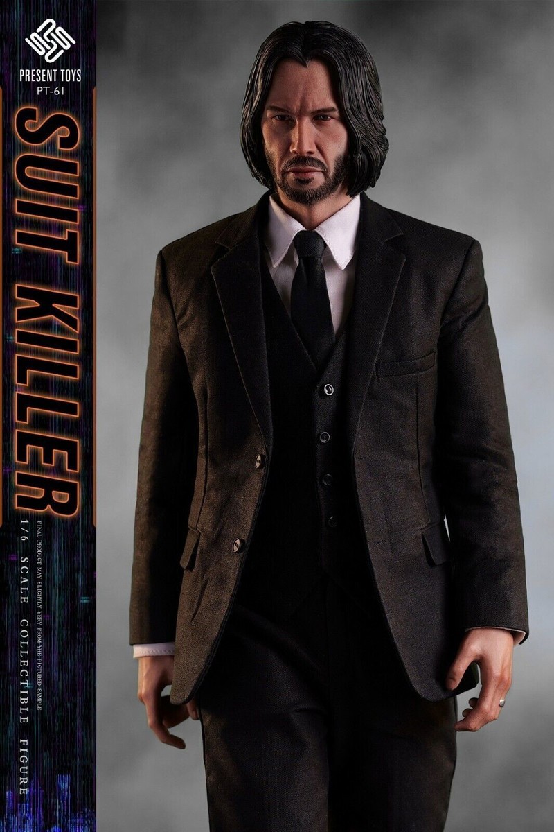 PRESENT TOYS PT-SP61 1/6 ジョン John Wick New PRESENT TOYS PT-sp61 1/6 John Wick Collectibles 12