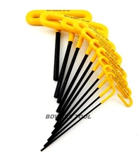 Bondhus Loop T Handle Hex Wrench Set SAE Standard 3/32-3/8in MADE IN USA 46438