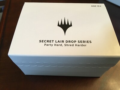 Party Hard Shred Harder Secret Lair Magic MTG - Sealed NEW