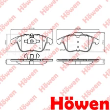 Fits Jaguar XF 2008-2015 XE 2015- XJ 2003-2009 Brake Pads Set Front Howen