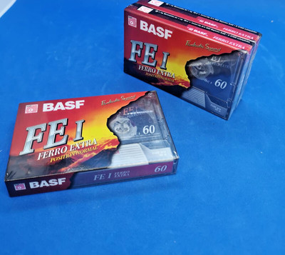3x BASF FEI FERRO EXTRA IECI 60 Audiokassette NEU & OVP++KEIN PORTO++