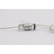 4 x STYROFLEX CAPACITOR MIAL 270pF 500V 10% NOS (New Old Stock) 4PC. CA5U65f2510