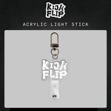 Kpop KickFlip Light Stick Ver Keychain Acrylic Pendant Bag Charm Keyring