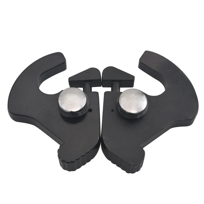 Kit de bloqueo de clips de pestillo de acoplamiento portaequipajes Sissy Bar rotativo desmontable para Harley Foto 4 de 4