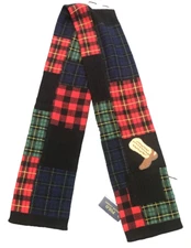 Rare Limited Edition Polo Ralph Lauren Longhorn Cowboy Boot Western Wool Scarf