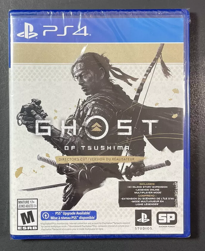  Ghost Of Tsushima: Directors Cut for PlayStation 5 [PS5] (PS5)  : Video Games