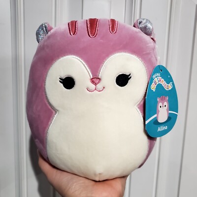Allina Squishmallow Squishmallow Pink Squirrel Squishmallow Allina - Main Image