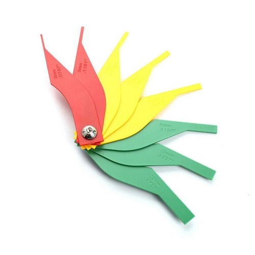 Thickness Gauge 8IN1 Brake Pad Measuring-Tool Gauge Feeler Tester Scale Lining X - Picture 9 of 11