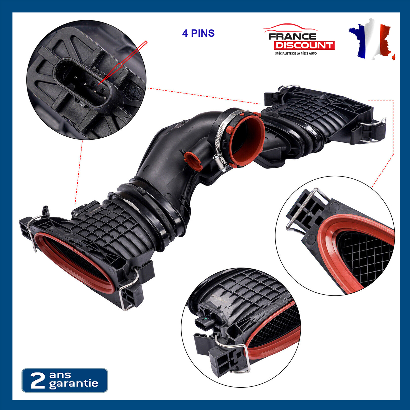 Durite d'admission d'air A6420901642 pour Mercedes Classe E W212 S212