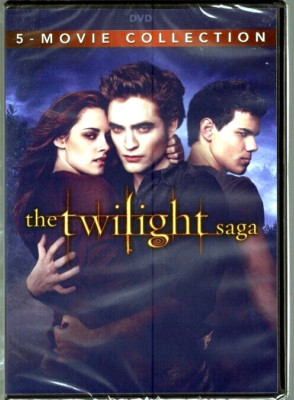 The Twilight Saga: Complete 5-Movie Collection (DVD)