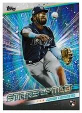 2024 Topps Baseball Series 2 Stars of MLB #SMLB50 Junior Caminero RC - Rays