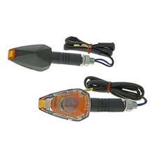 Vicma Blinker Set m10 Crystal black clear for scooters, motorcycle