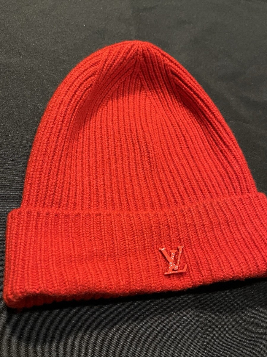 CASHMERE LOUIS VUITTON SKULLCAP BEANIE CAP BONNET LV AHEAD 1.1 HAT