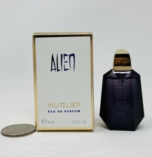 MUGLER Alien eau de parfum EDP mini travel splash-on 0.2oz/6ml New in Box