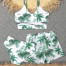 New Swimsuit Three-piece Bikini Swimsuit Girl
