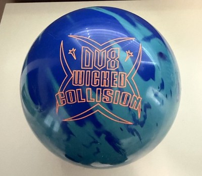 NEW PRO MASS BIAS NIB 15lb DV8 '' WICKED COLLISION '' UNDRILLED